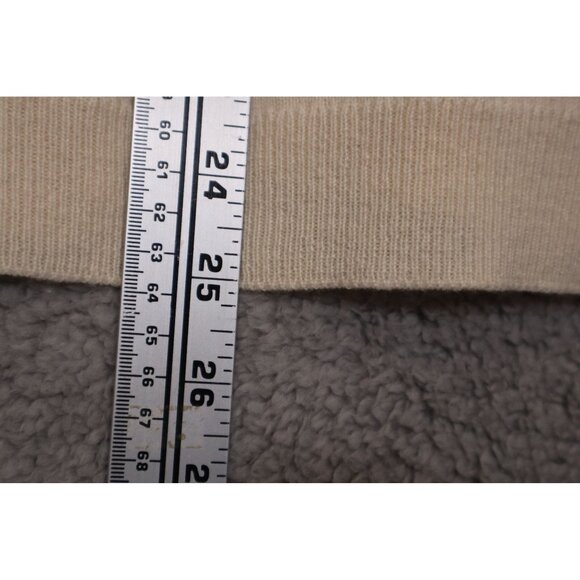 Neiman Marcus Cashmere Collection Women's Beige Button-Up Cardigan Sweater Size - Picture 6 of 10